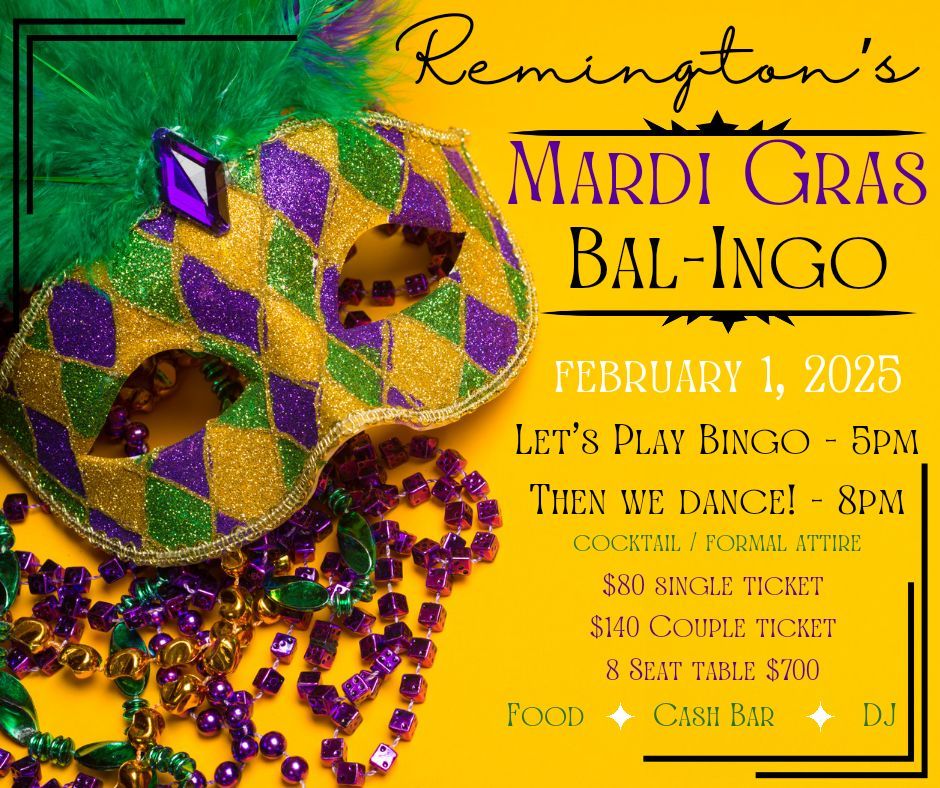 Mardi Gras Bal-Ingo 