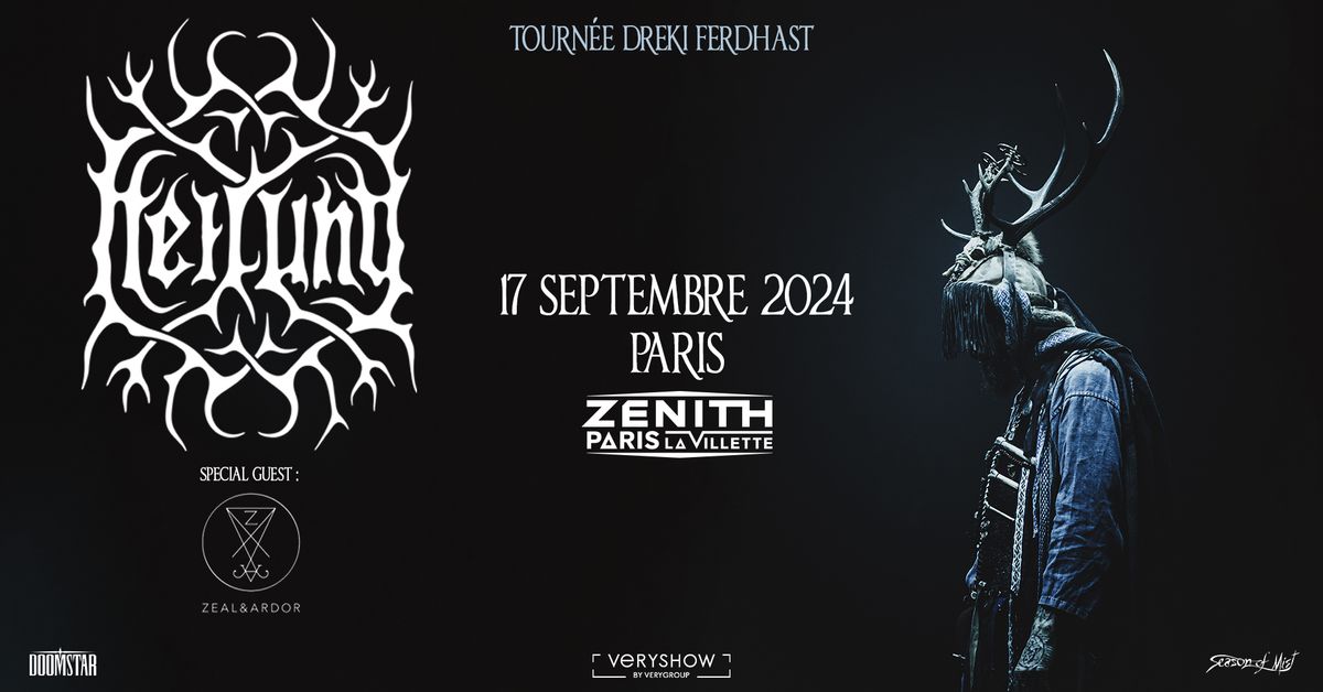 HEILUNG + Zeal & Ardor \u2022 Z\u00e9nith Paris - La Villette