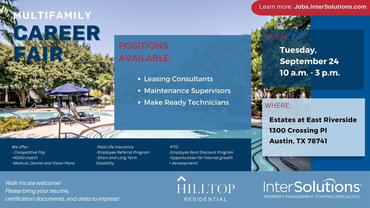 Multifamily Career Fair in Austin, TX