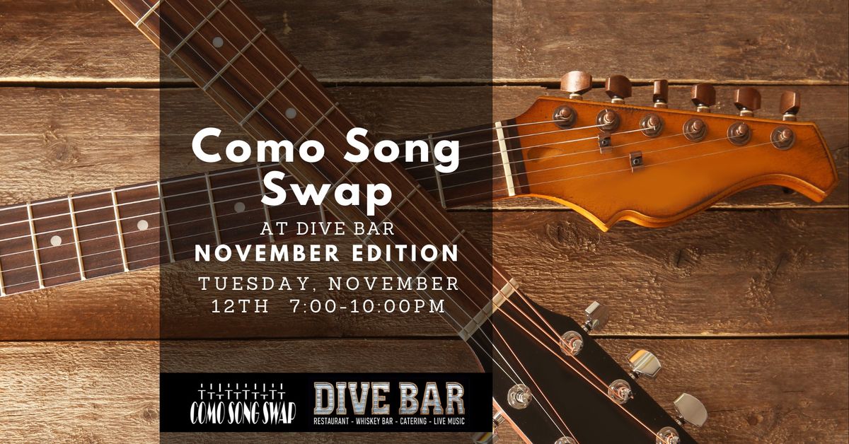 November Como Song Swap at Dive Bar