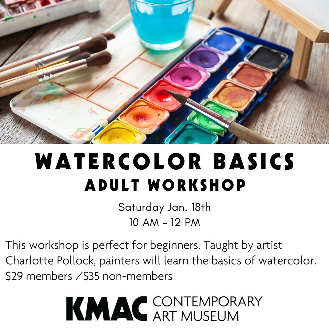 Watercolor Basics - Adult Workshop 