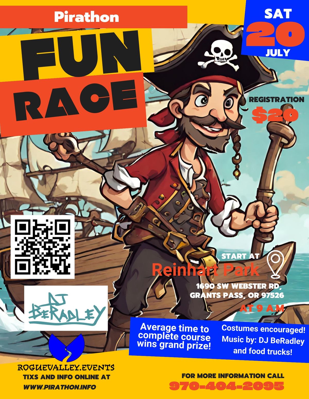 Pirathon-Pirate Themed Fun Race