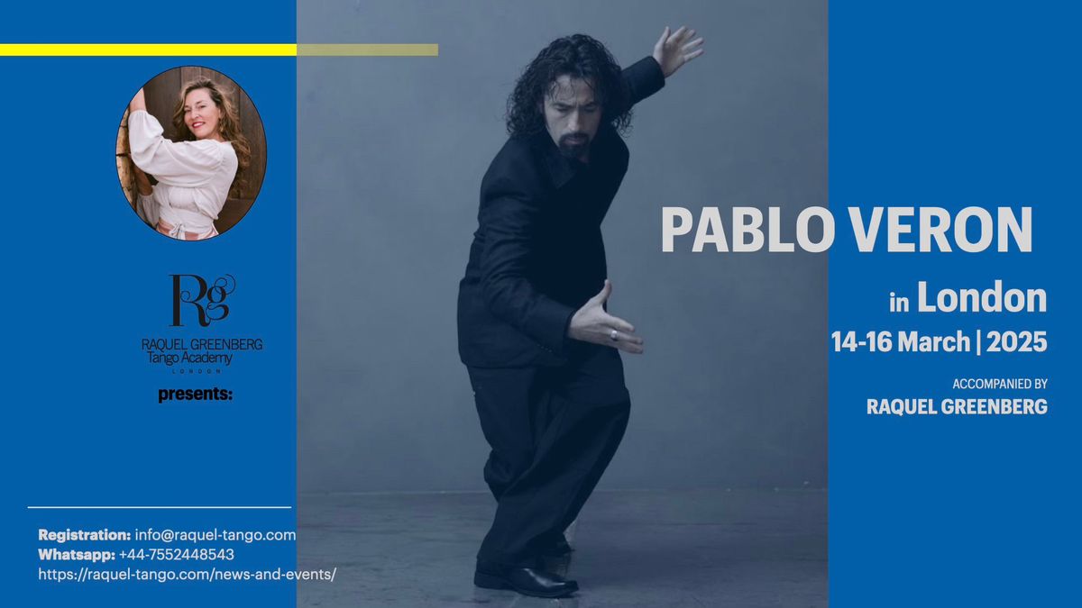 Pablo Veron Master classes LONDON 