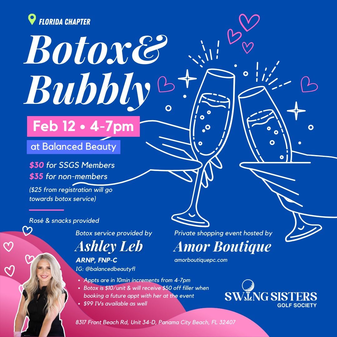 Swing Sisters: Botox & Bubbly Social at Balanced Beauty