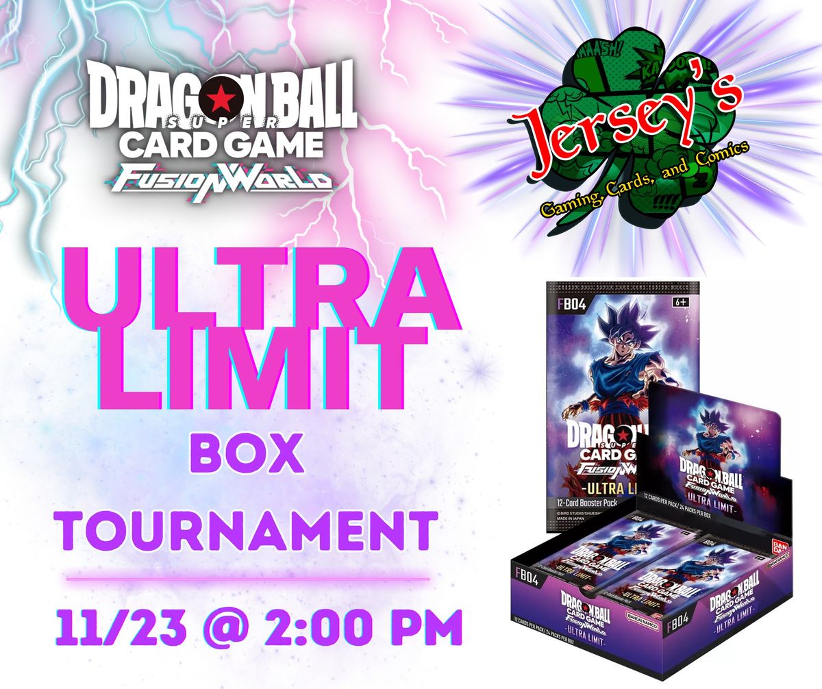 Dragon Ball Fusion World: Ultra Limit BOX TOURNAMENT