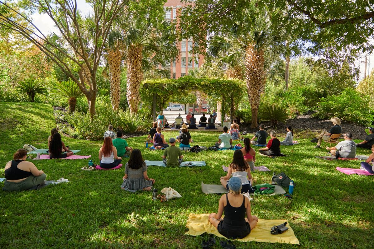 Meditation at Chris Park with Pamela Martinez