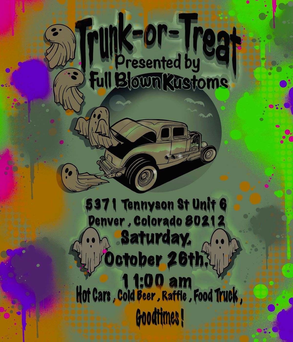 Trunk-or-Treat at Full Blown Kustoms