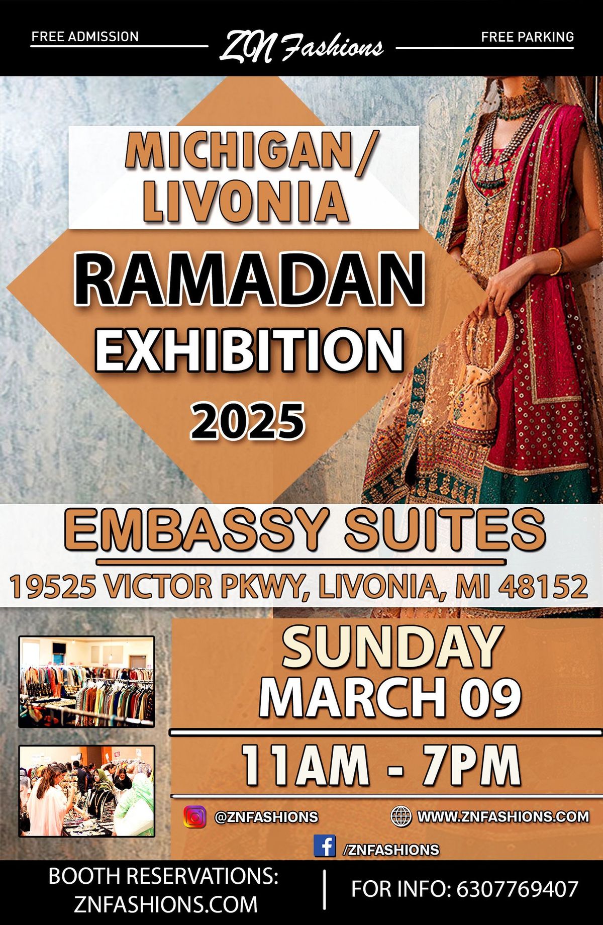 ZN Fashions Michigan\/Livonia Ramadan Exhibition