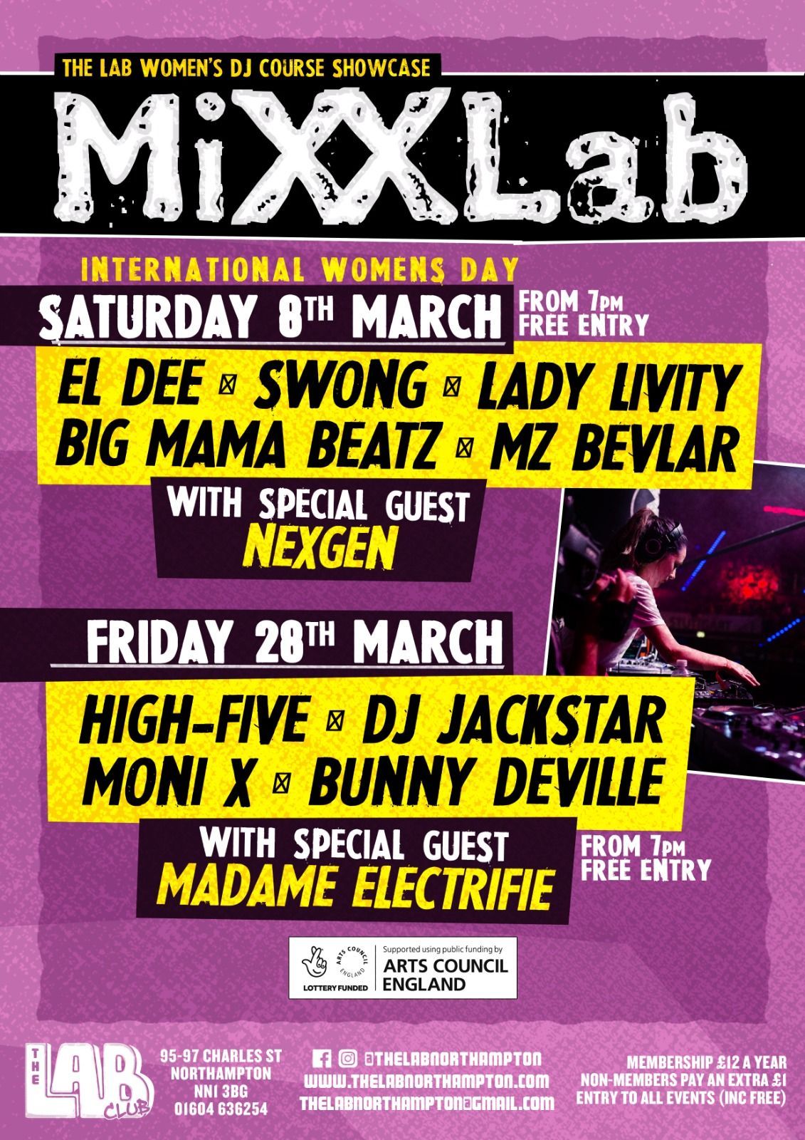 'Mixx Lab' Women's DJ Course Launch P2.