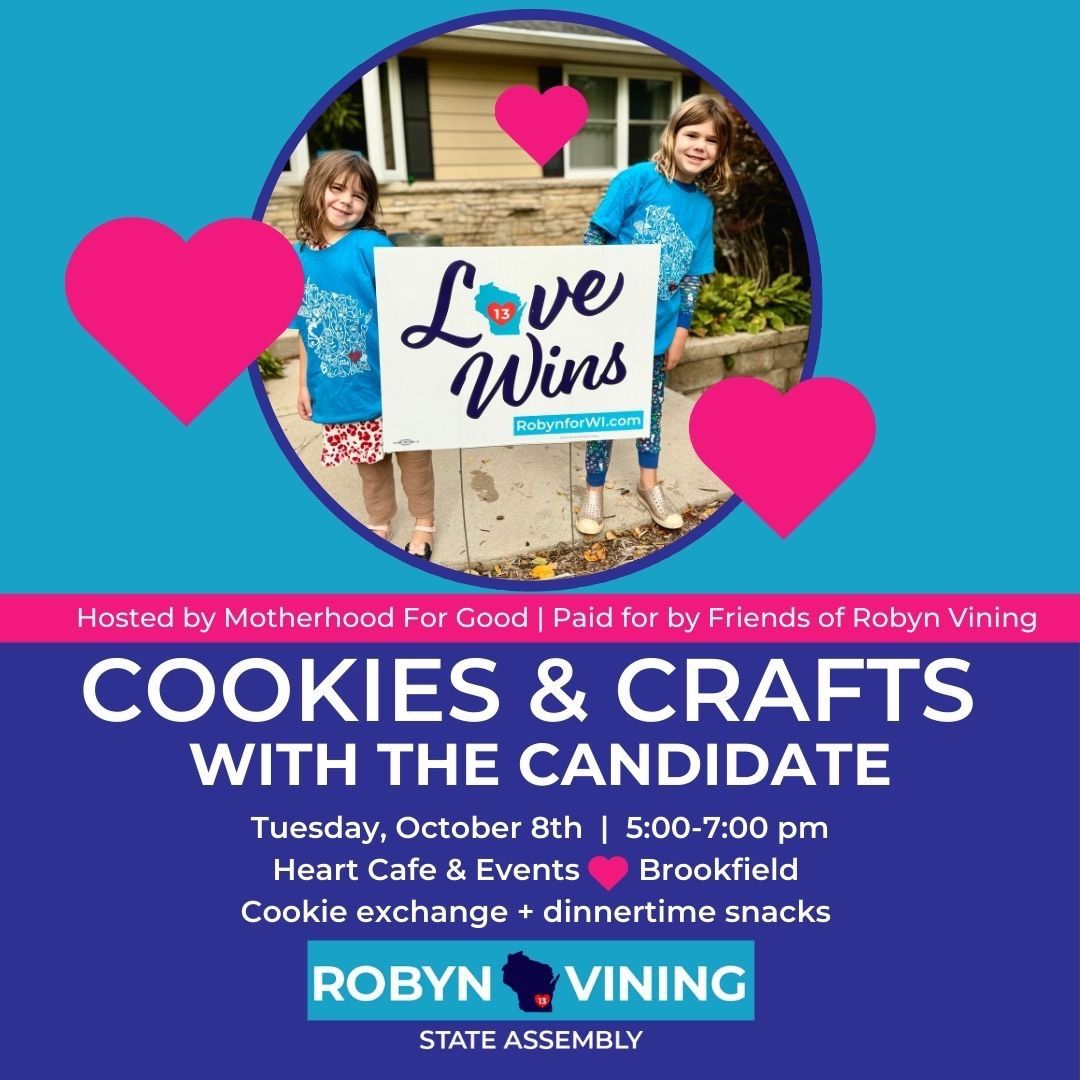 Cookies & Crafts With The Candidate