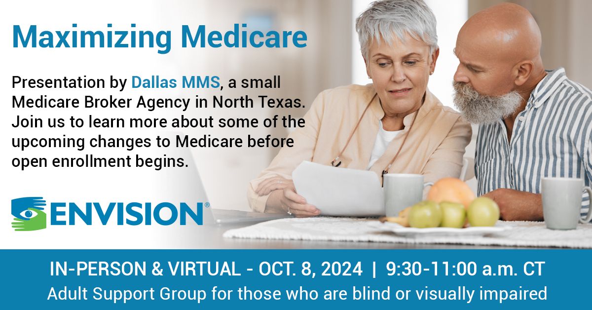 October Adult Support Group: Maximizing Medicare