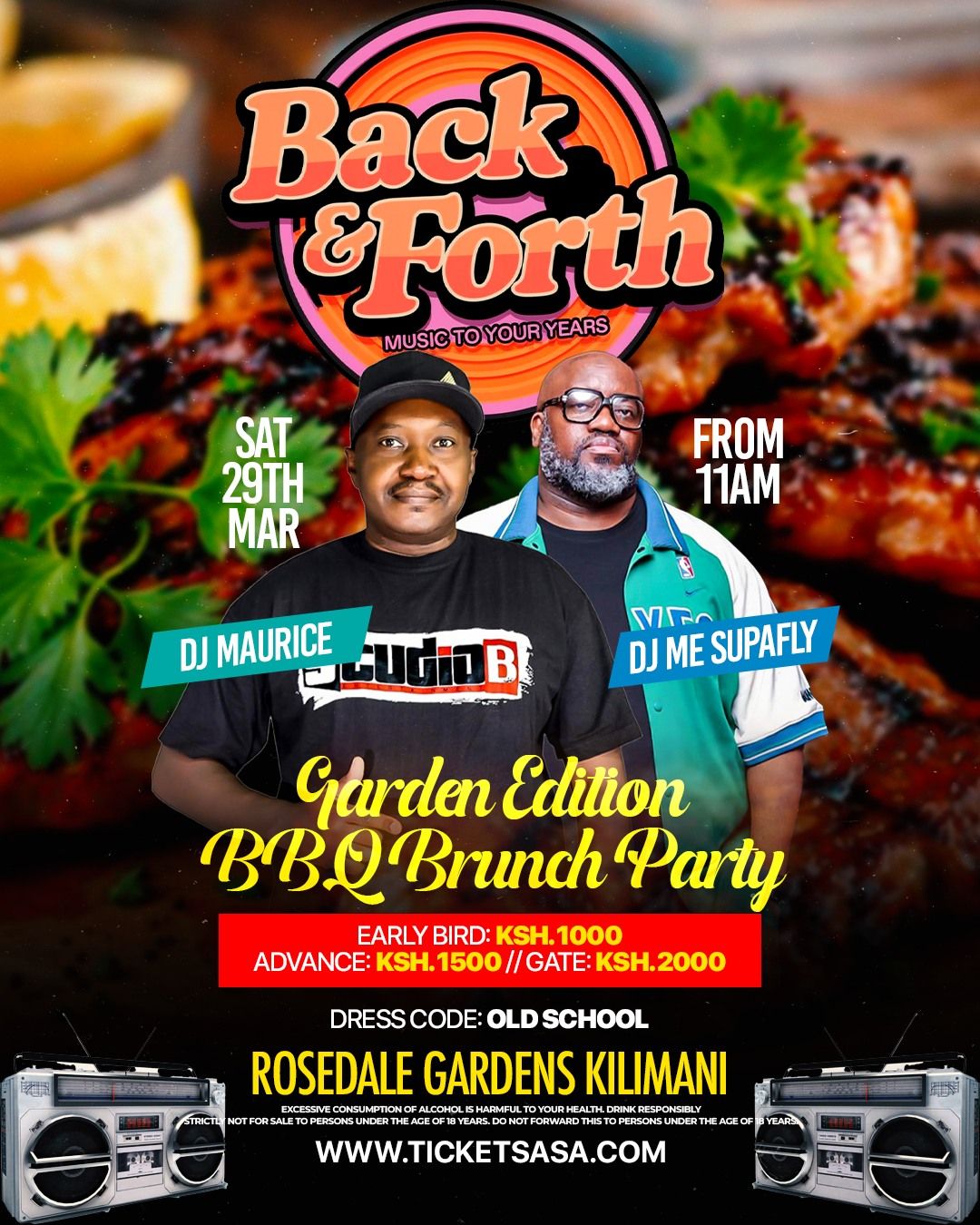 Back & Forth - Garden Edition - 80s and 90s Brunch Party