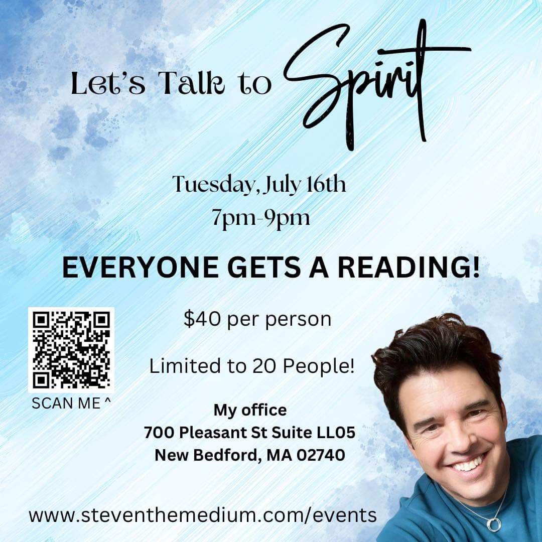 Let\u2019s Talk to Spirit- in Person Event