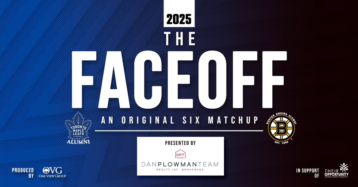 The Faceoff: Toronto Maple Leafs Alumni vs Boston Bruins Alumni