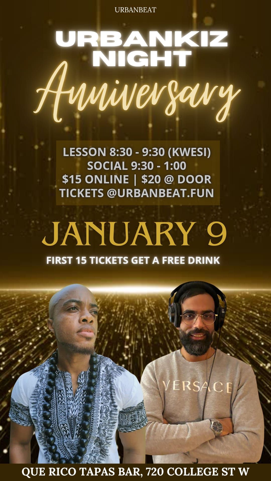 UrbanBeat Kiz Night - One Year Anniversary Celebration