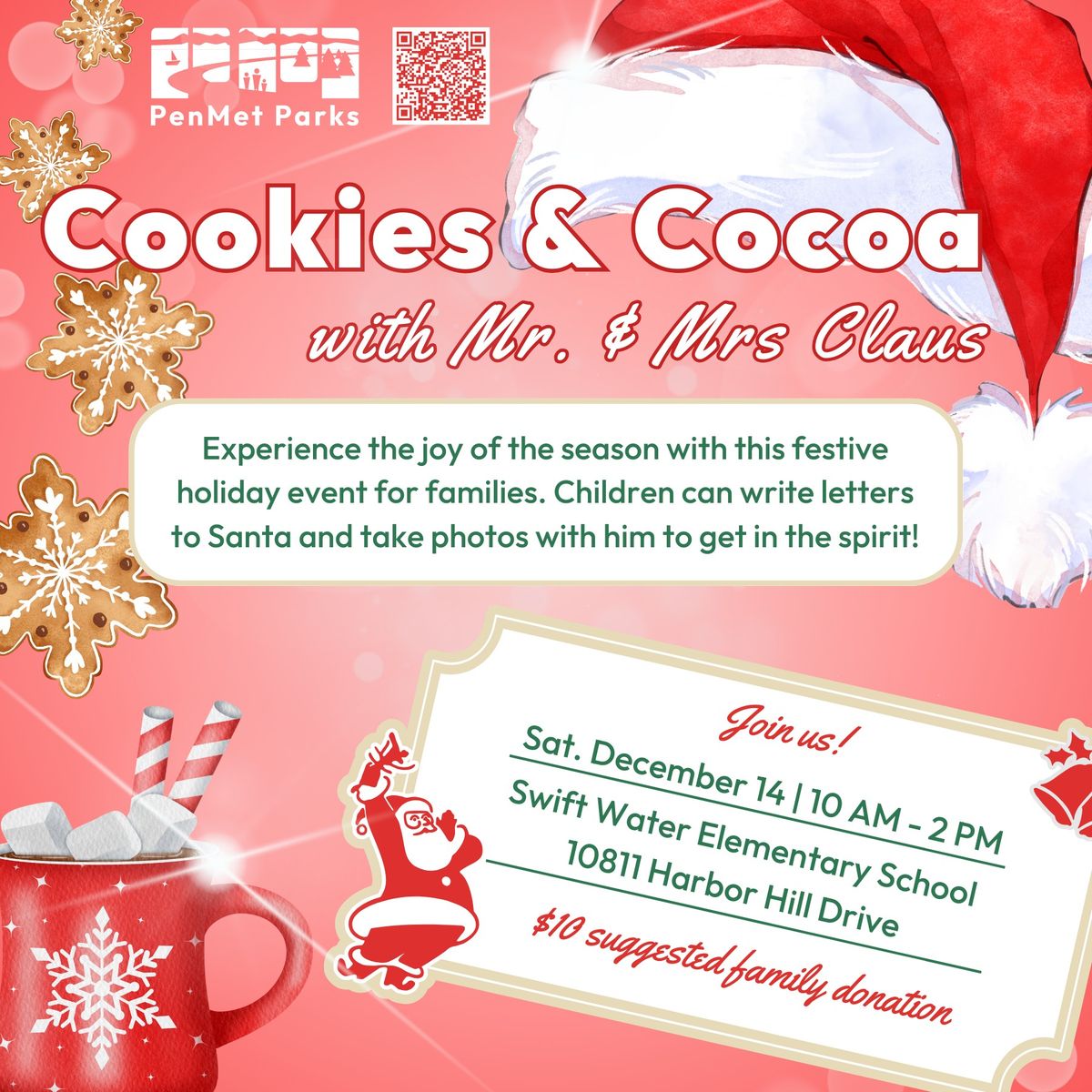 Cookies & Cocoa with Mr. & Mrs. Claus