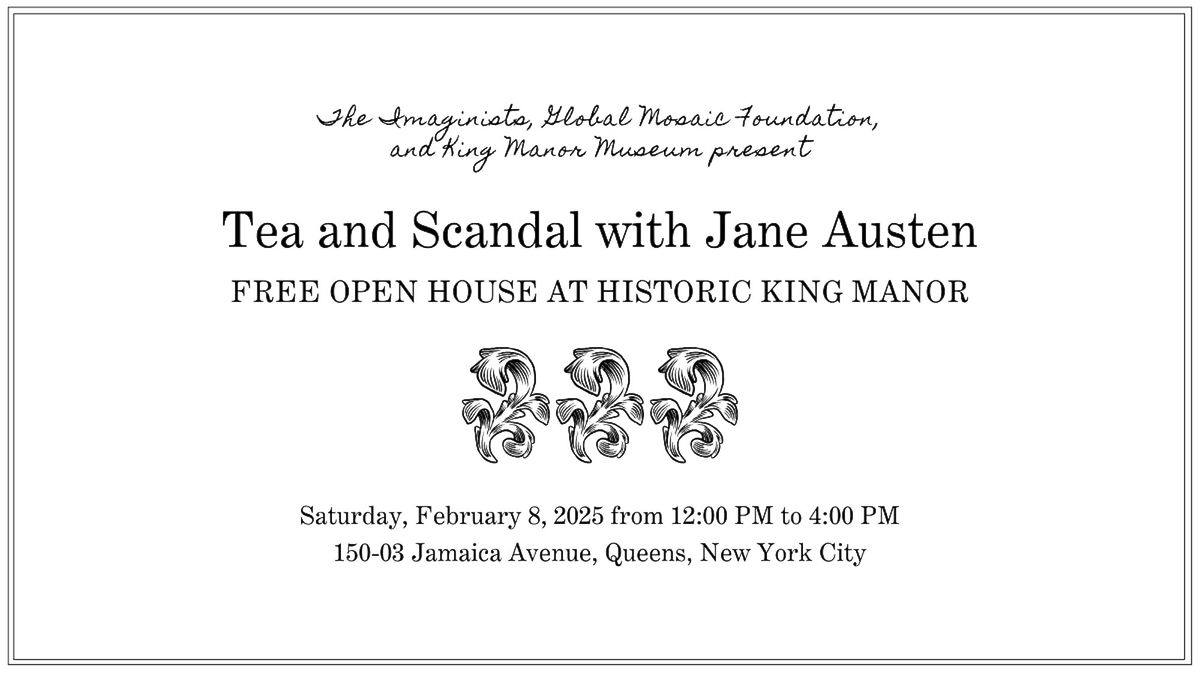 TEA AND SCANDAL WITH JANE AUSTEN