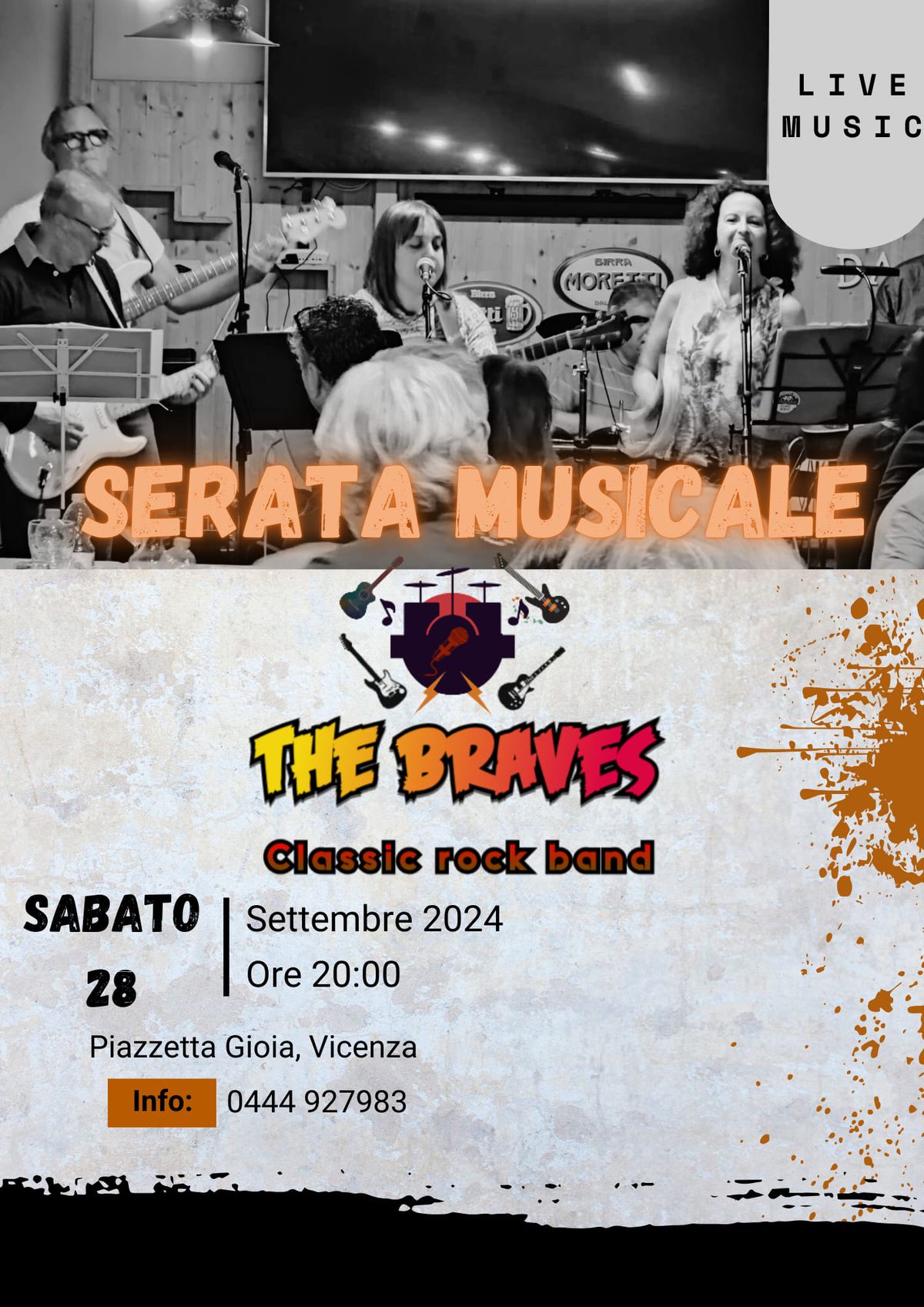 The Braves live in Piazzetta Gioia