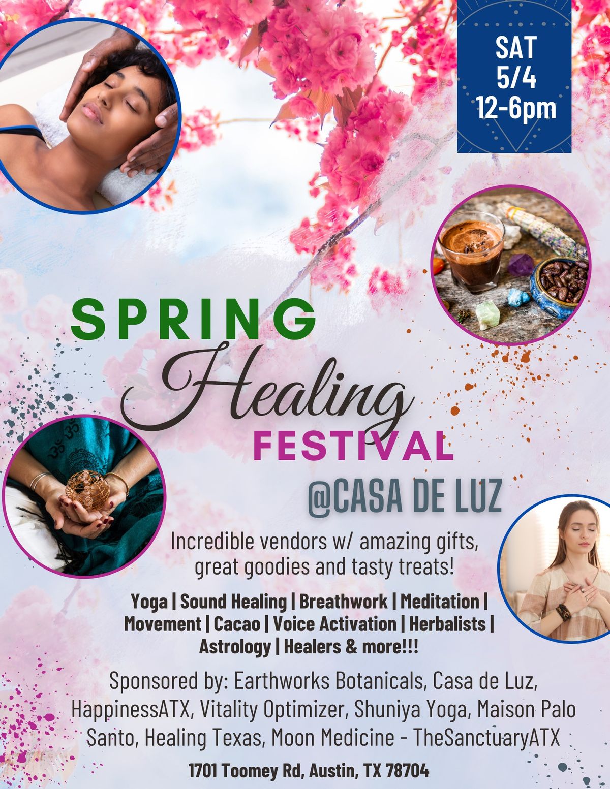 \ud83c\udf38 Casa de Luz Spring Healing Fest \ud83c\udf38 