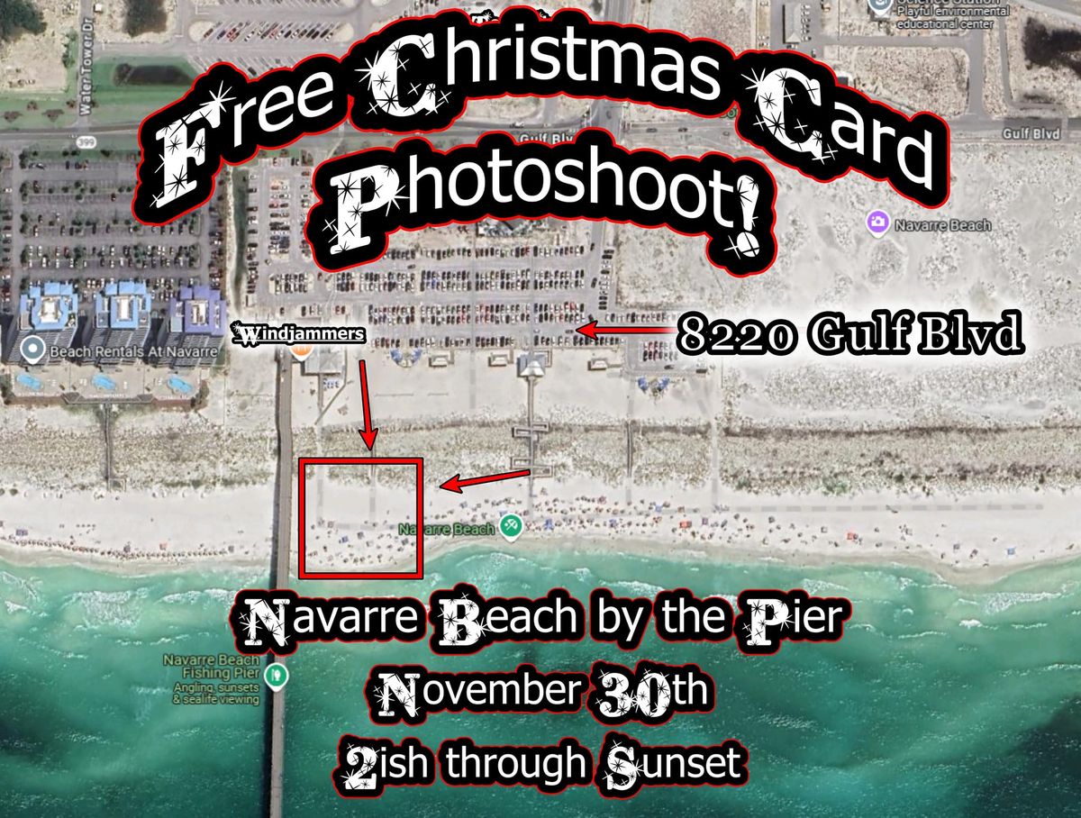 FREE Christmas card photoshoot!!!