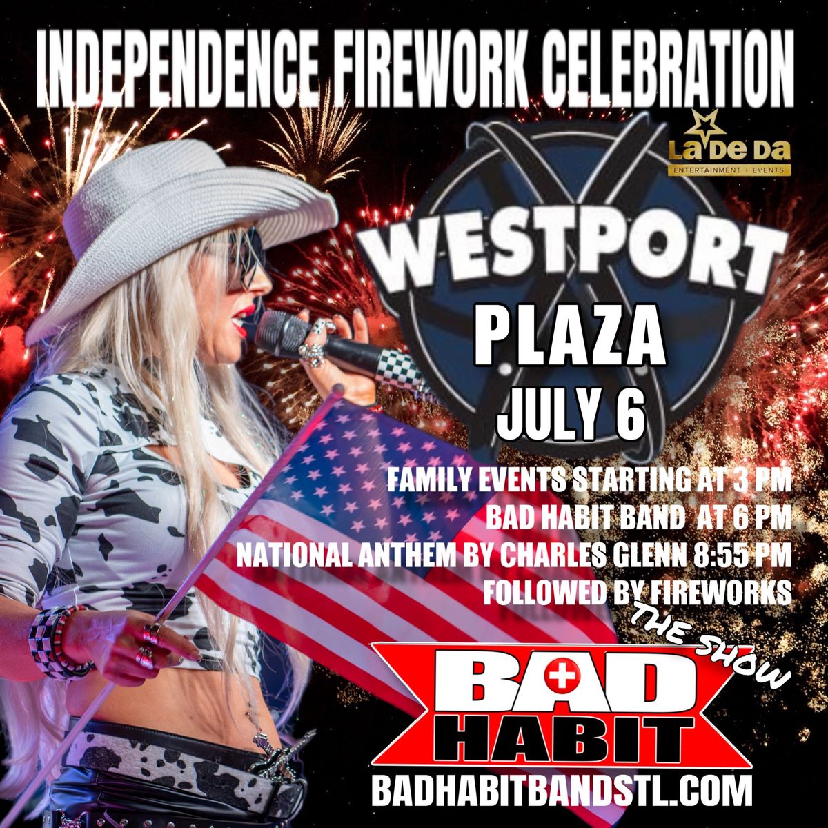 Westport Plaza Independence Firework Celebration 