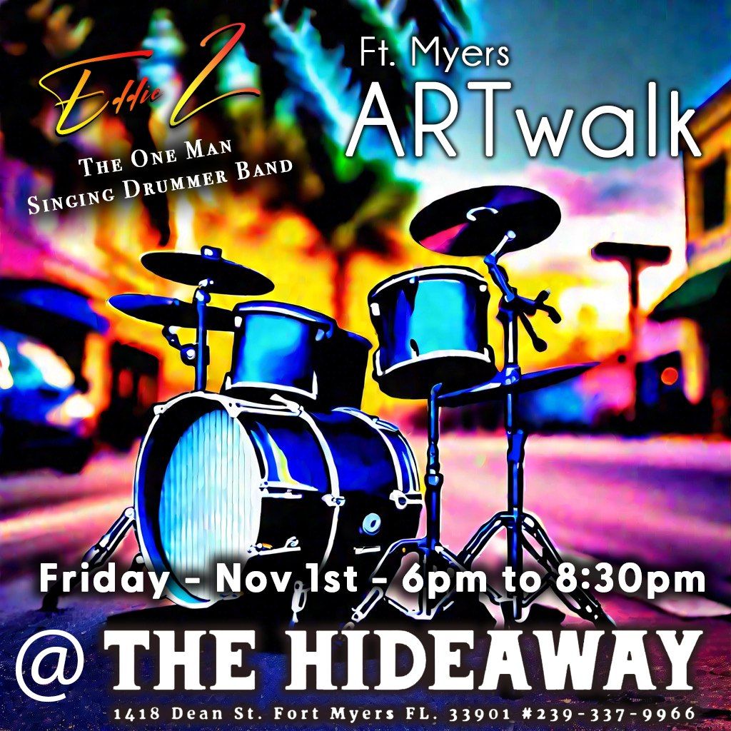 ARTwalk Ft. Myers - "Rhythmical Canvas" @ The Hideaway 6pm-8:30pm