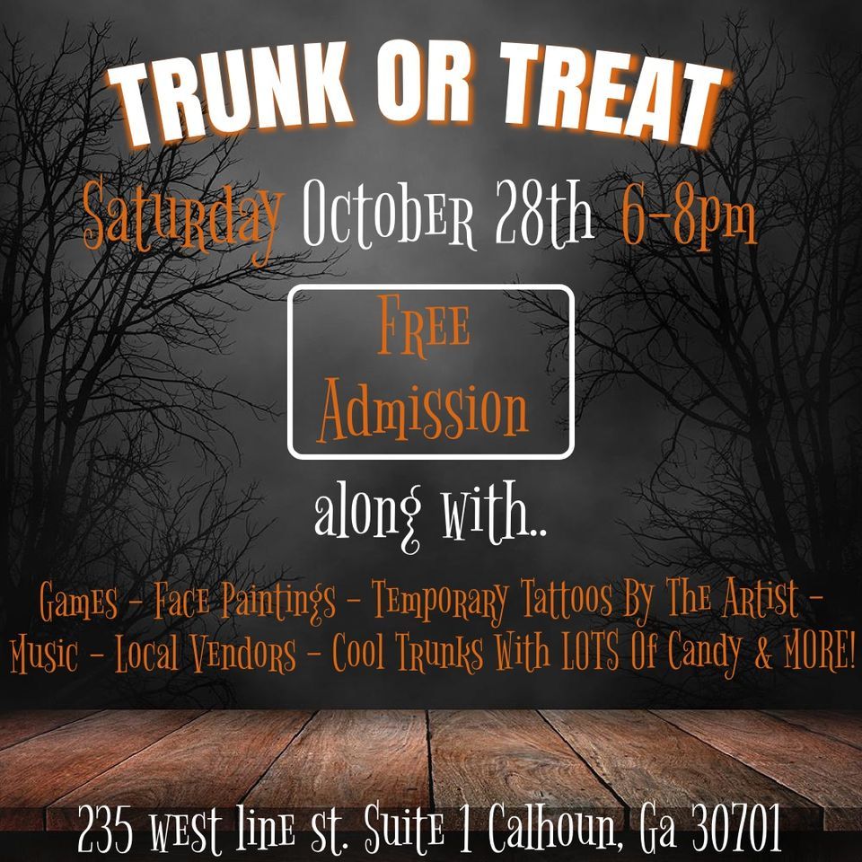 Trunk Or Treat , Tatham Tattoos, Calhoun, 28 October 2023