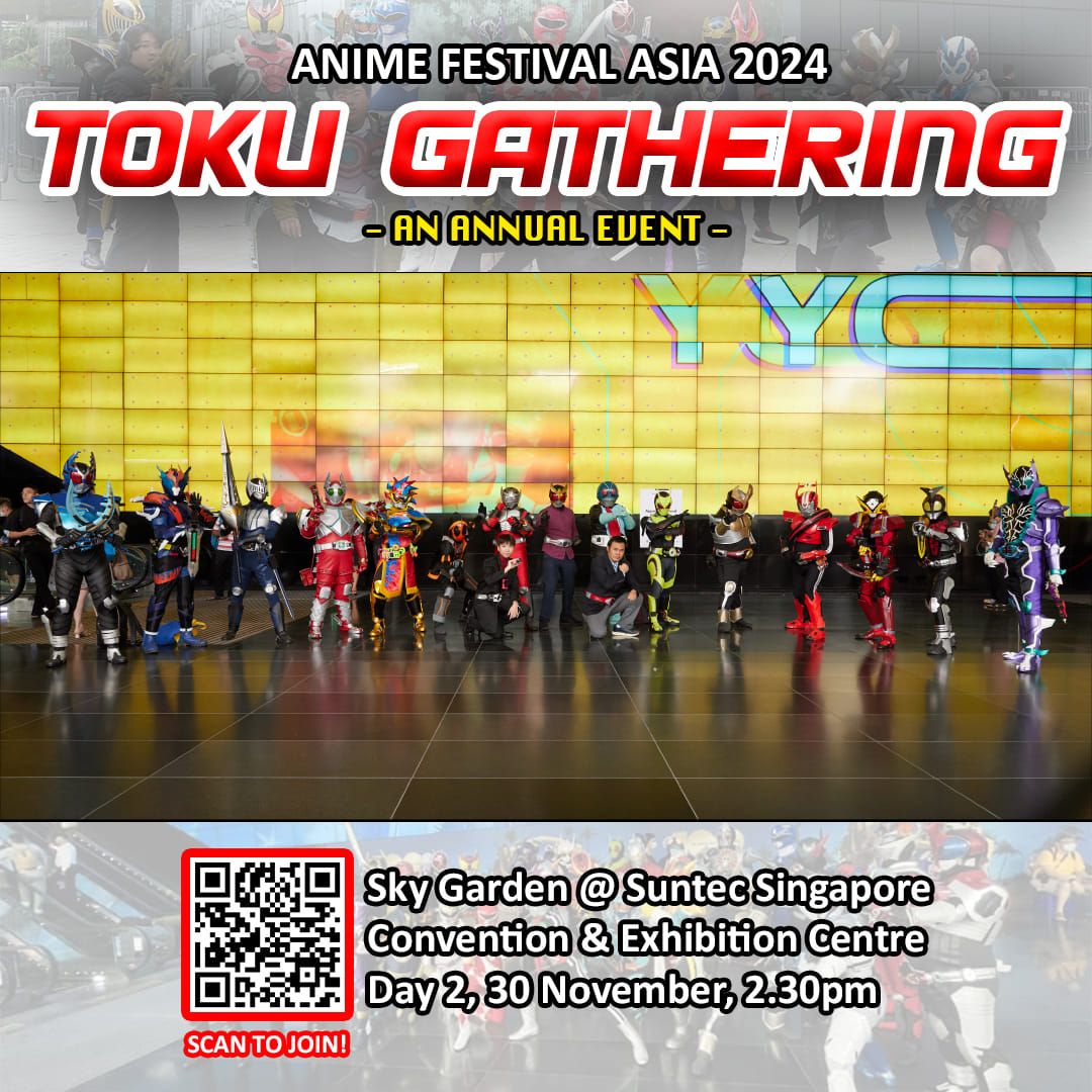 Tokusatsu Saturday at AFASG 2024.