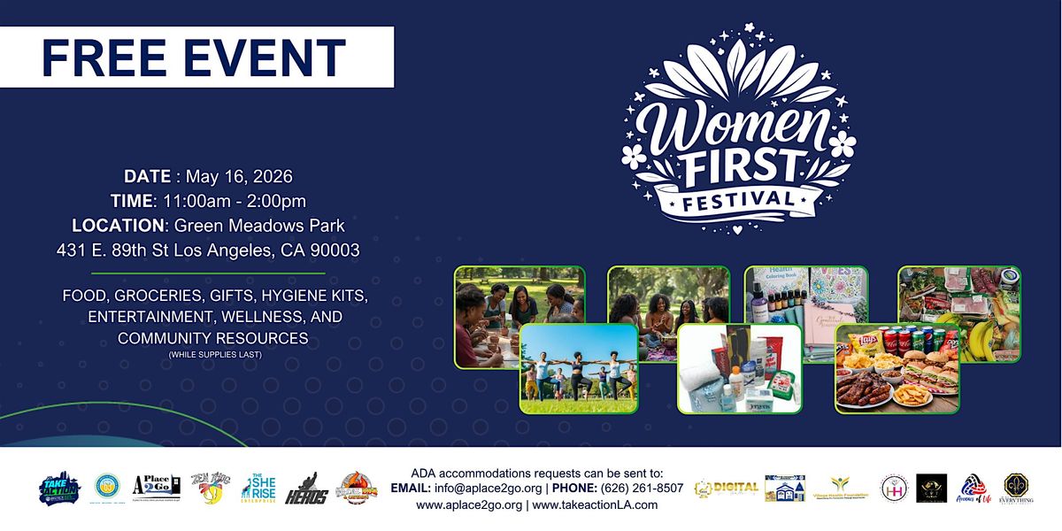 Women First Festival: Community Wellness & Resource Fair (FREE)
