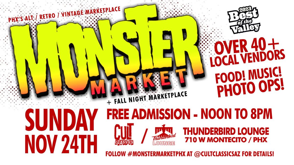 Monster Market + Holiday Night Marketplace