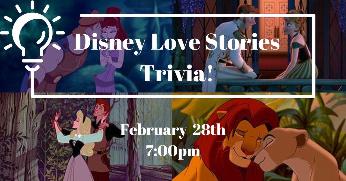 Trivia Night - Disney Love Stories