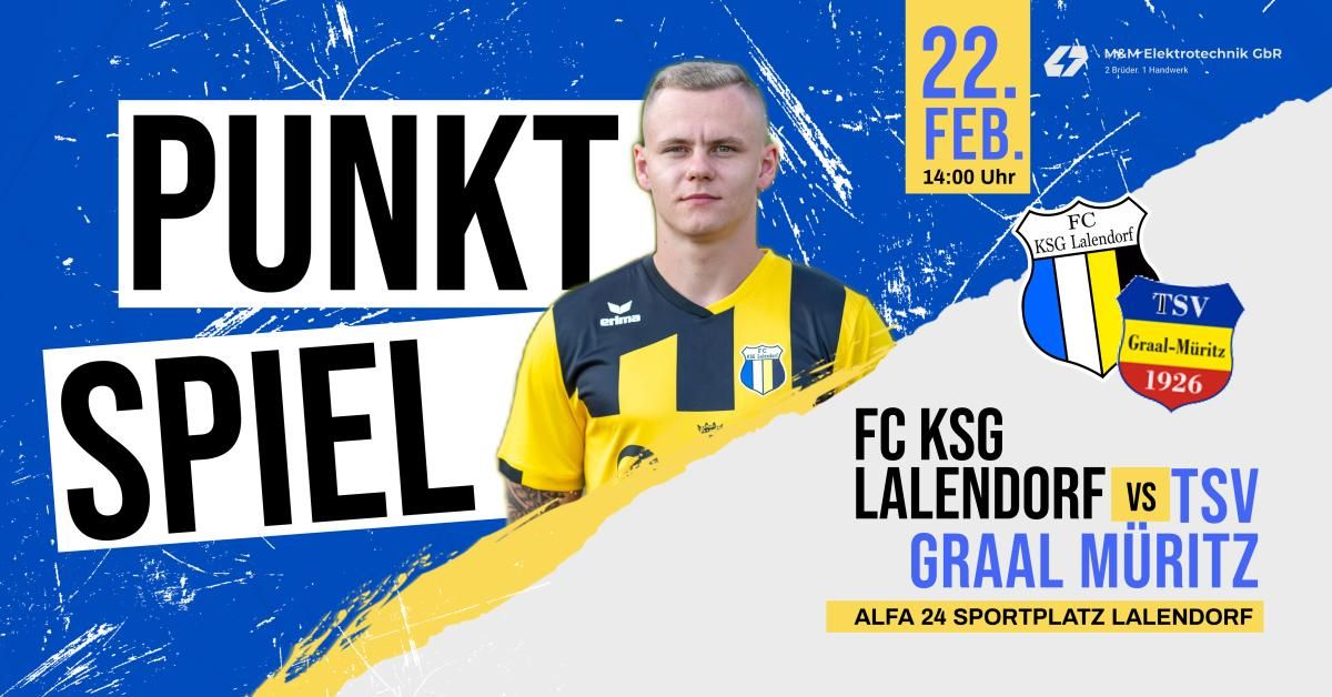 FC KSG Lalendorf vs. TSV Graal M\u00fcritz