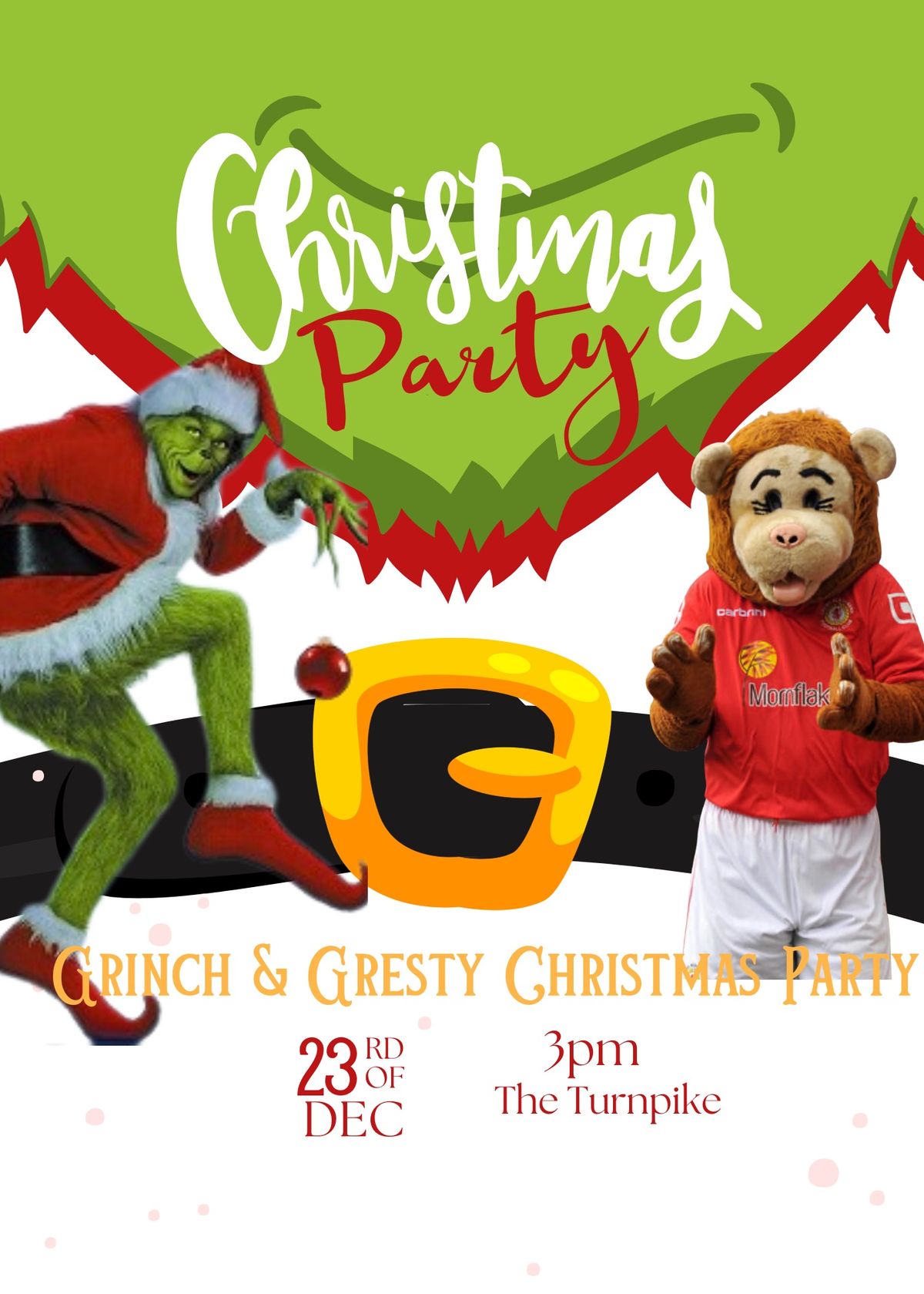 Grinch and Gresty Christmas Party