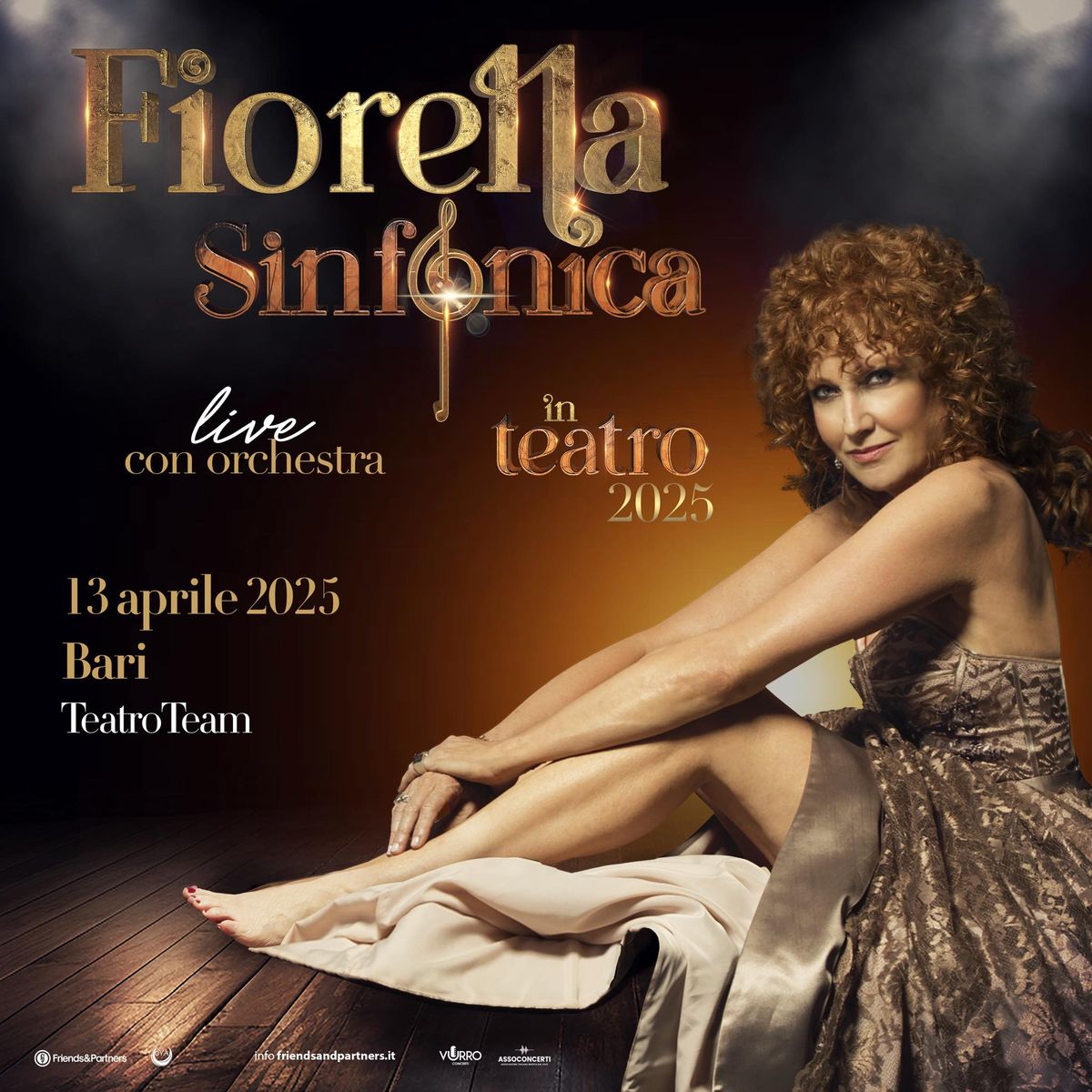 Fiorella Mannoia - Fiorella Sinfonica live con Orchestra - TeatroTeam BARI