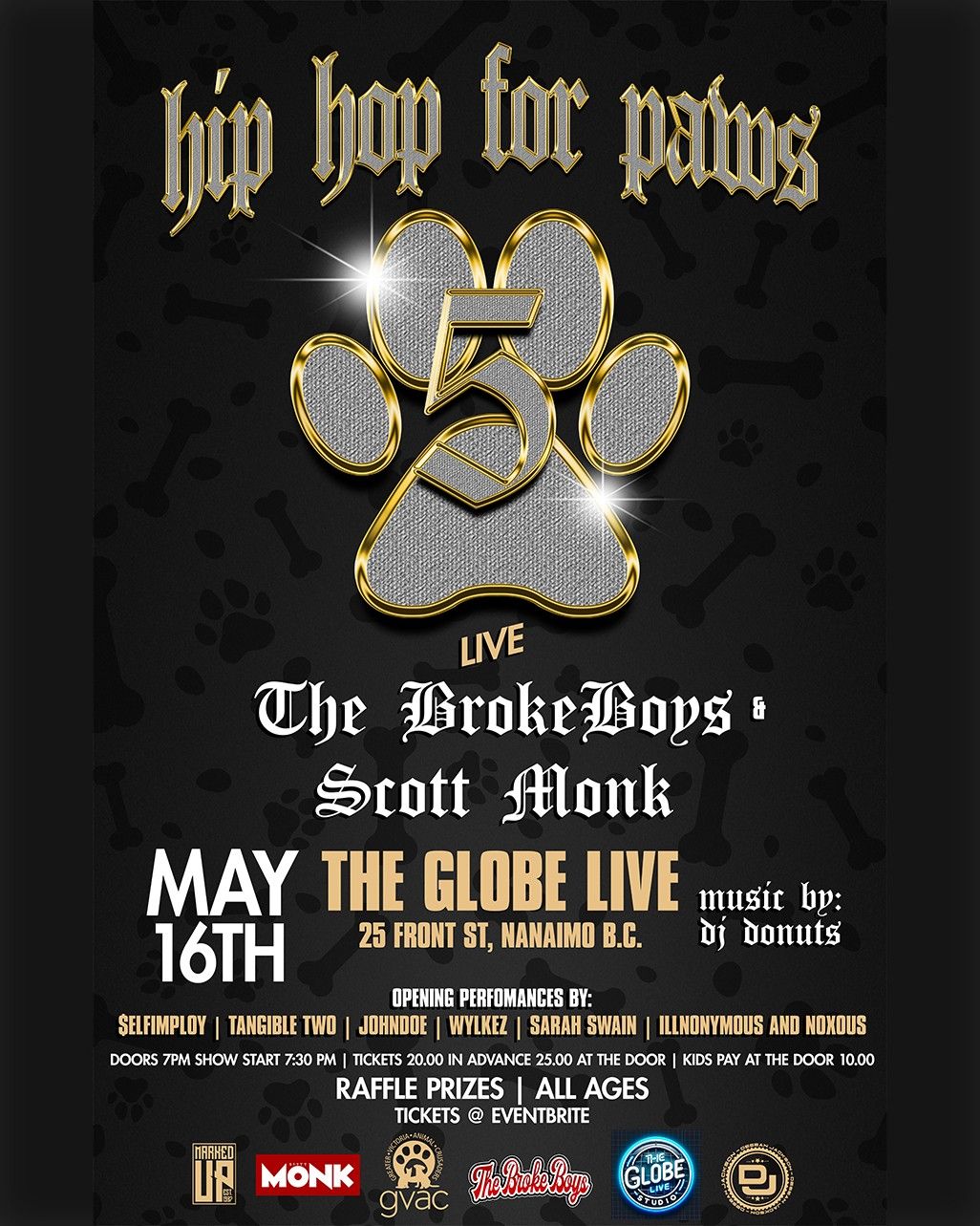 Hip Hop For Paws 5 Nanaimo all ages