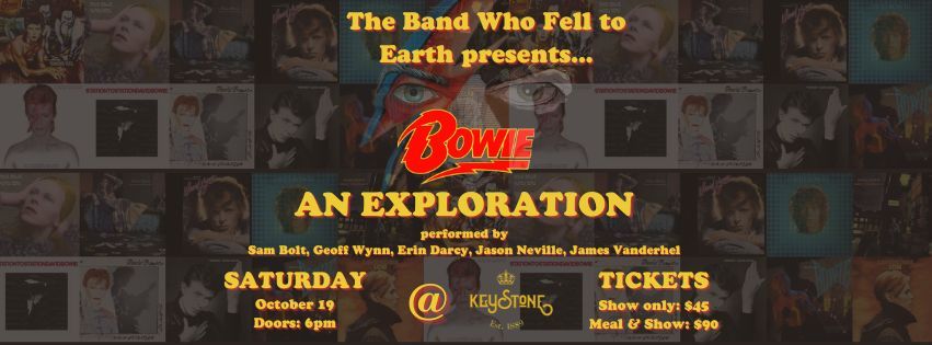 Bowie: An Exploration at Keystone 1889: Saturday, October 19