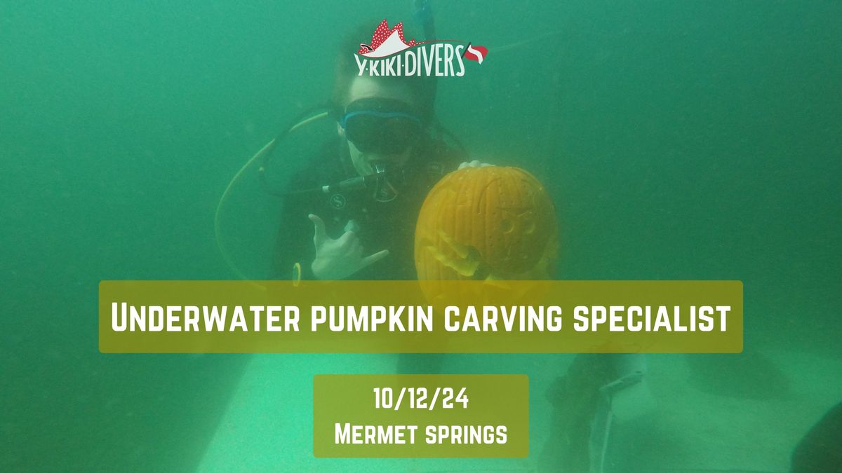 Underwater Pumpkin Carving Specialist