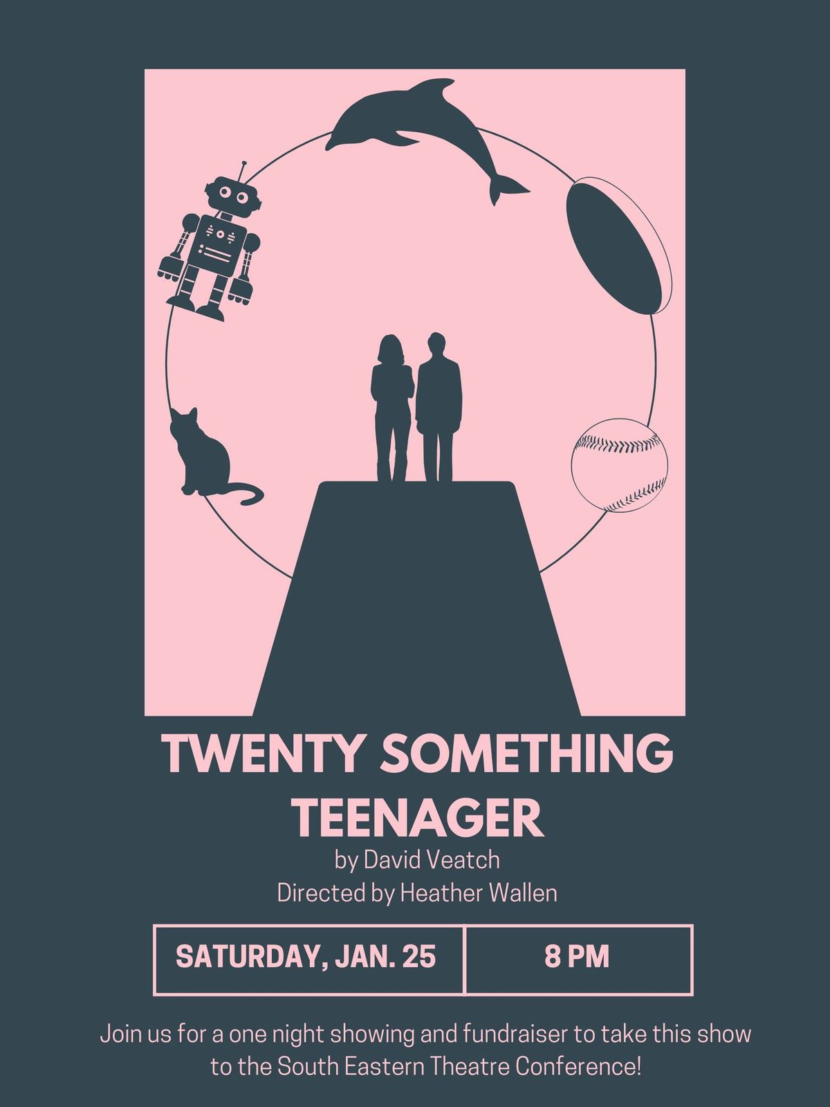 Twenty Something Teenager A Play by David Veatch