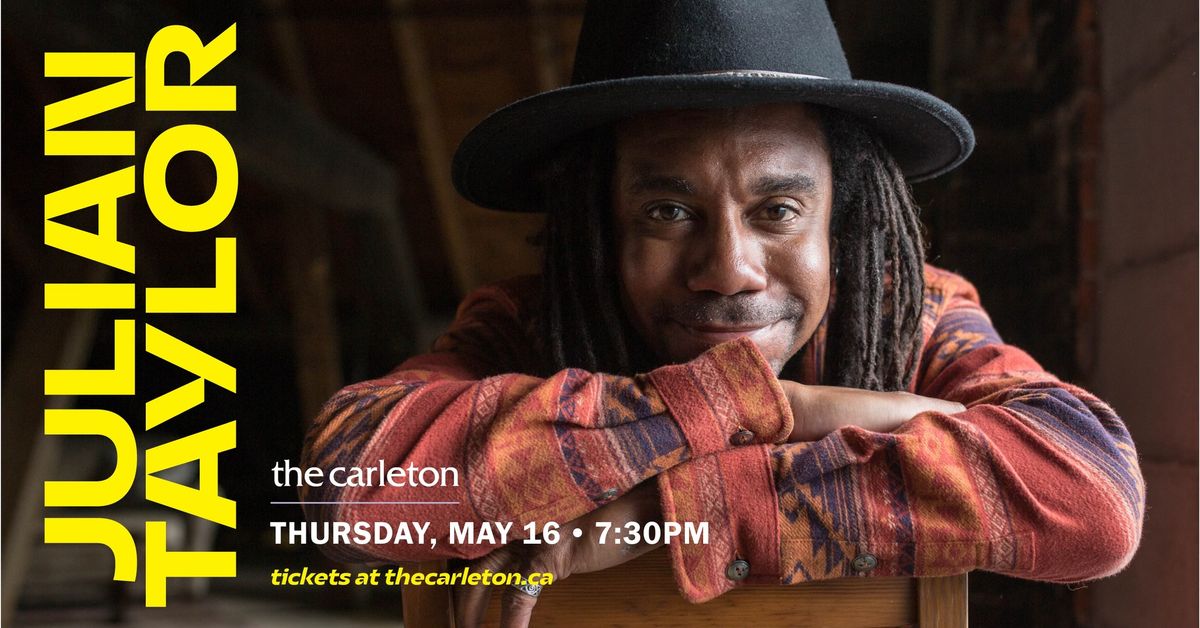 SECOND SHOW ADDED! Julian Taylor Live at The Carleton