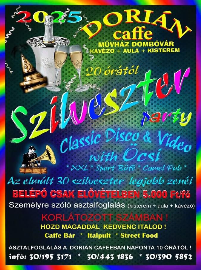 Szilveszteri Classic DISCO party \u00d6csivel