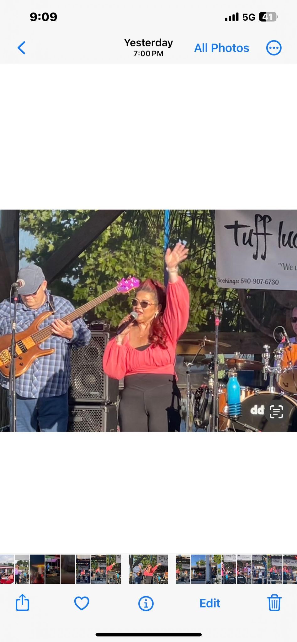 High Tides - Colonial Beach Bike Week - Tuff Luck Band