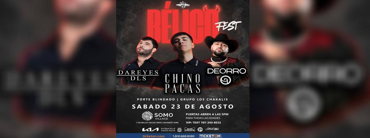 BELICO FEST- CHINO PACAS, DEORRO, DAREYES DE LA SIERRA