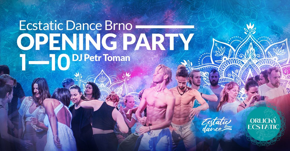 Ecstatic Dance Brno: Opening Party | 1.10. DJ Petr Toman