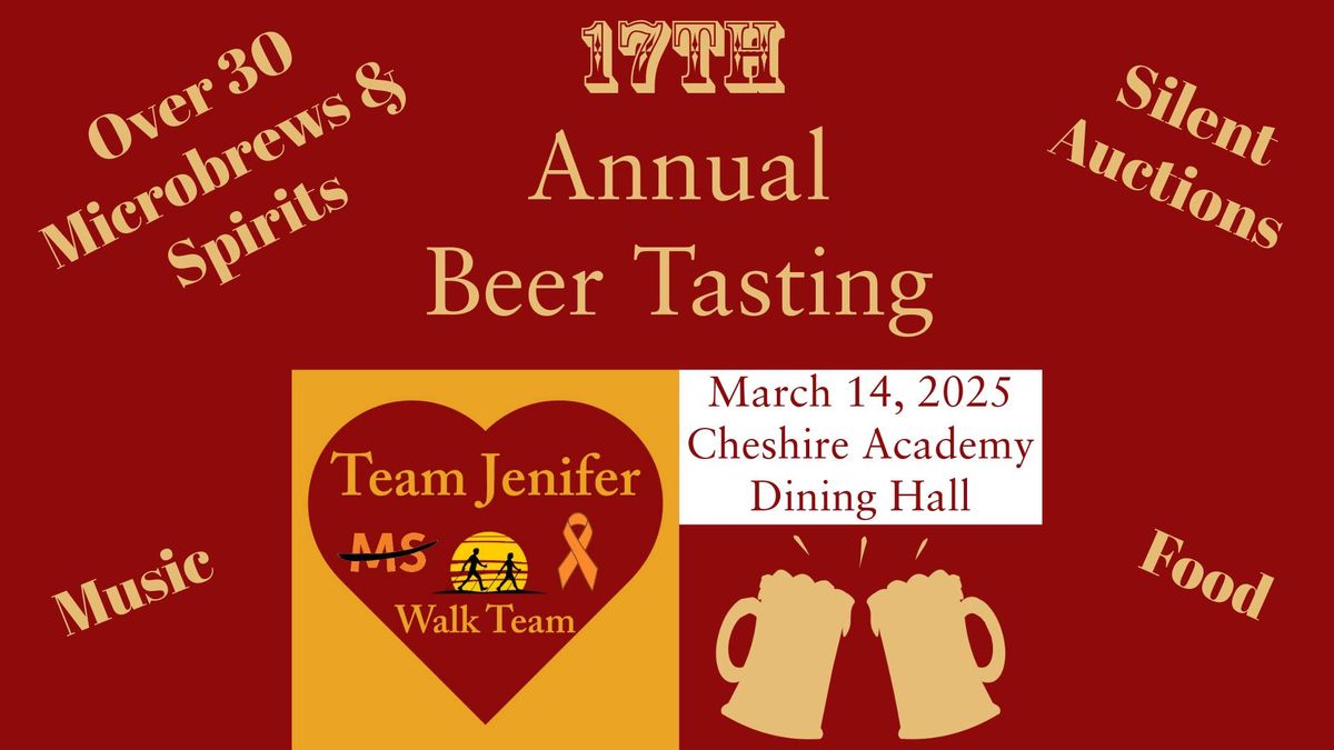 Team Jenifer Beer Tasting Event