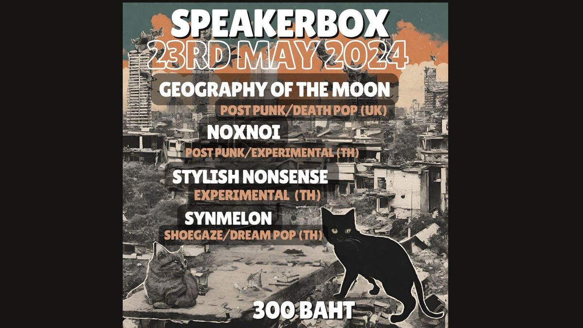 Synmelon, NOXNOI, Geography of the Moon, Stylish Nonsense Live