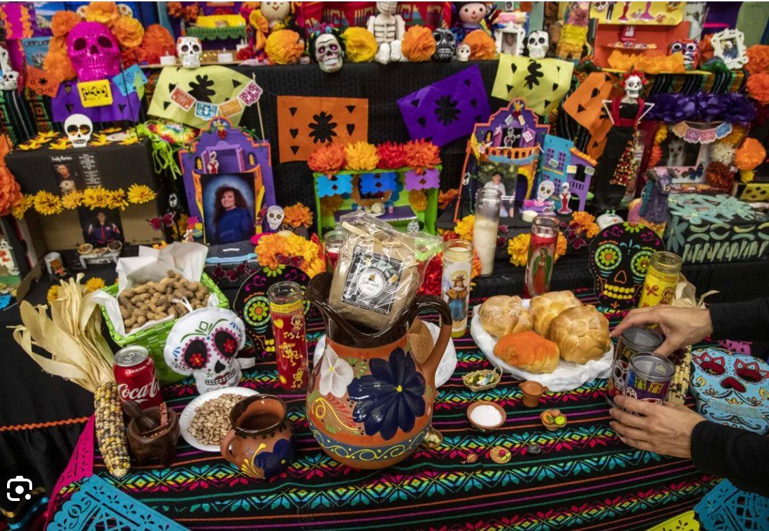 Dia de Los Muerto Community Altar 