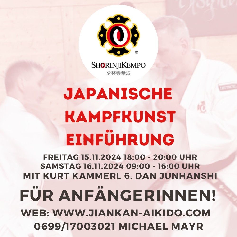 Wochenendkurs Shornji Kempo 