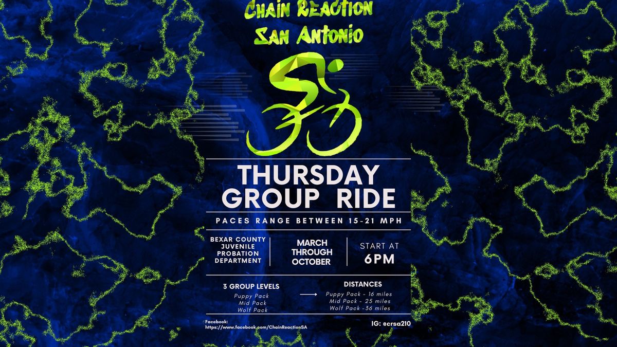 CRSA: Thursday SOLSTICE Group Ride 