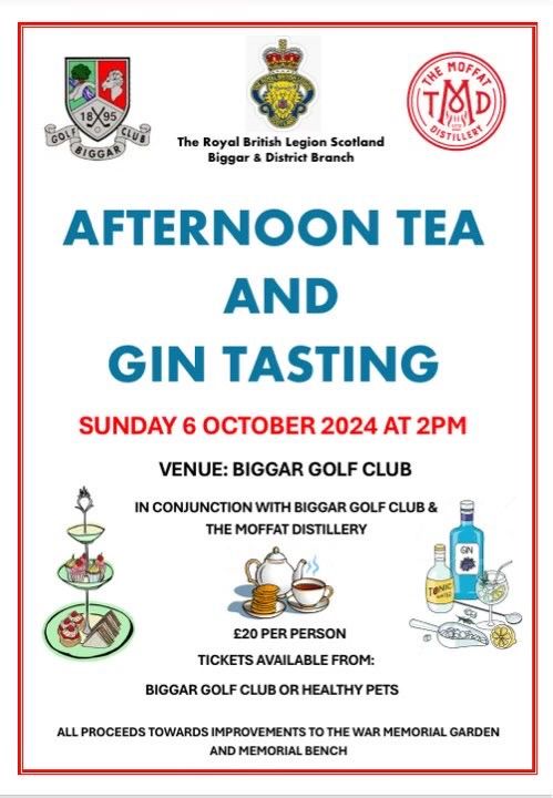 Afternoon Tea & Gin Tasting