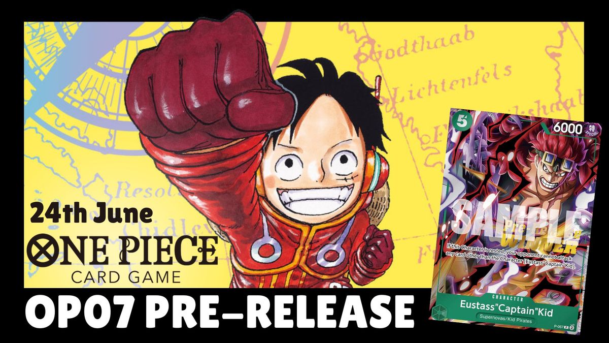 One Piece OP-07 500 Years in the Future Pre-Release